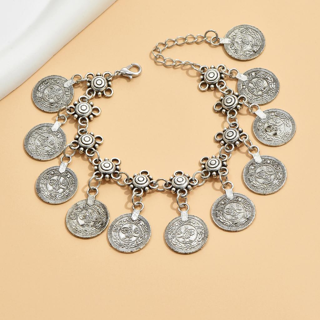 Bohemia Style Chain Anklets for Women Foot Accessories Summer Beach Vacation Barefoot Sandals Bracelet Ankle On The Leg Female