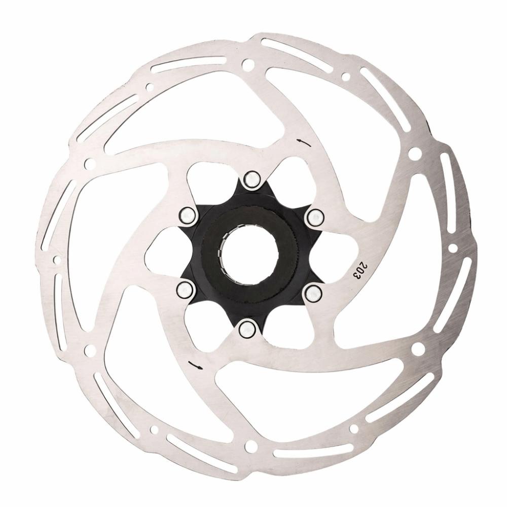 Stainless Steel Bicycle Disc Brake Rotor 203mm Centerlock Disc Rotor Mountain Road Bike