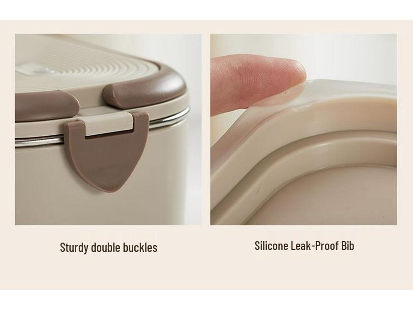 Portable Insulated Electric Lunch Bento Box for Students and Office Workers