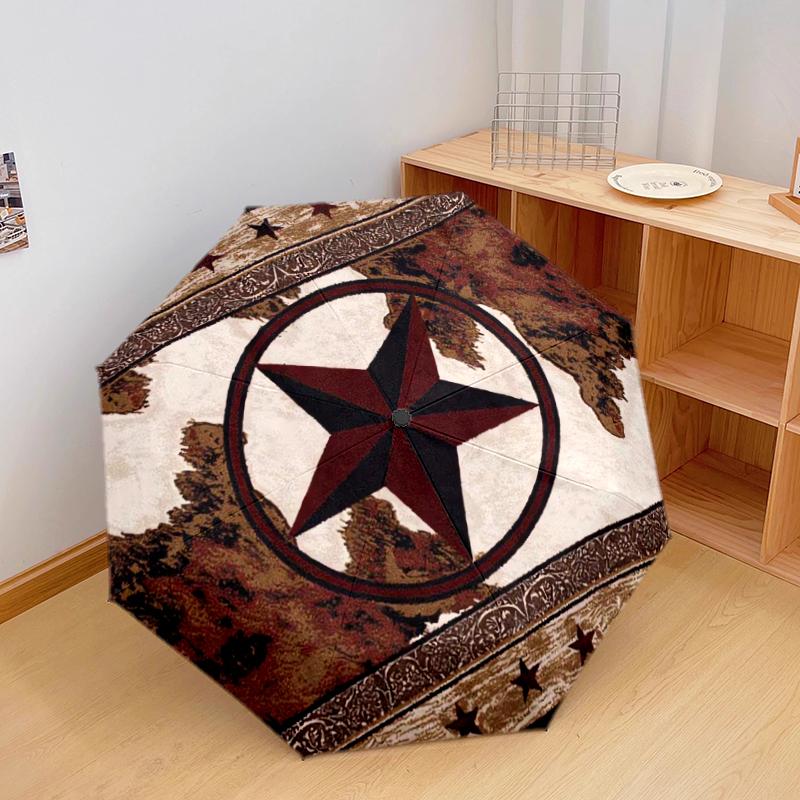 

1 PC Automatic Folding Umbrella - Special style Pattern, Portable & Foldable Design with 8 Ribs, Christmas Birthday Gifts