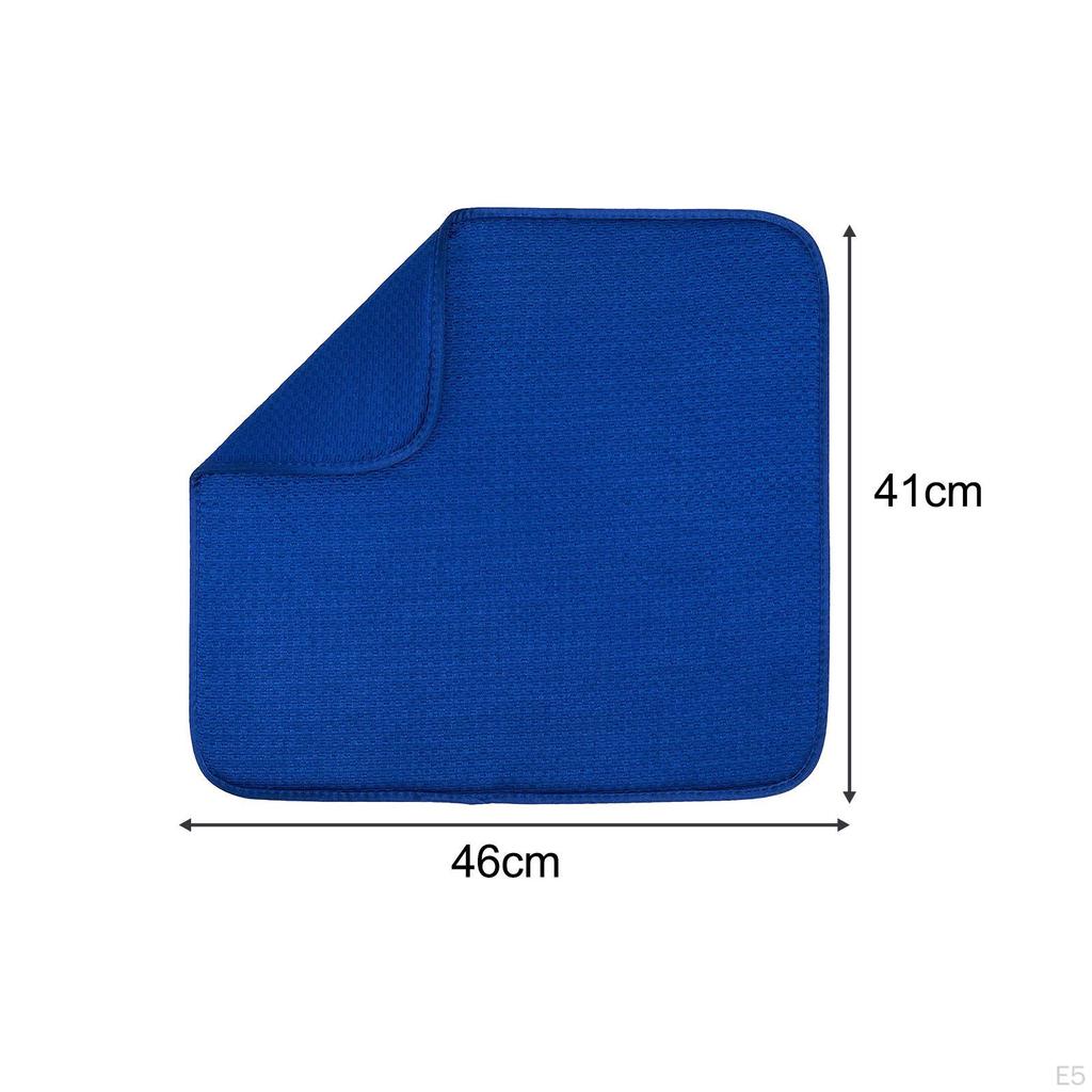 Absorbent Drying Mat for Kitchen Counter Placemat Keep Countertop Clean and Dry Draining