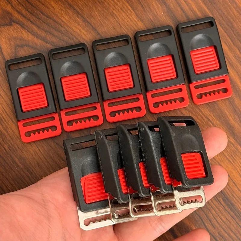 10PCS General Motorcycle Electric Vehicle Helmet Quick Buckles Lock Cap Strap Buckle Helmet Special Motorcycle Parts