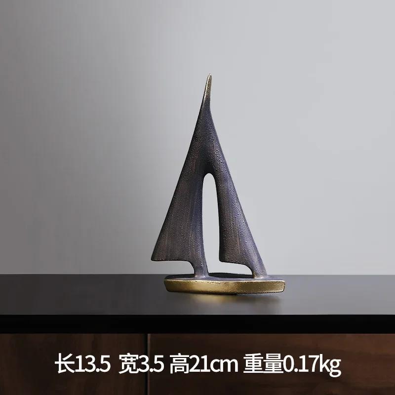 

Плавный парусный парусник домашний декор украшение гостиная украшение спальня настольное украшение смола ремесло подарок