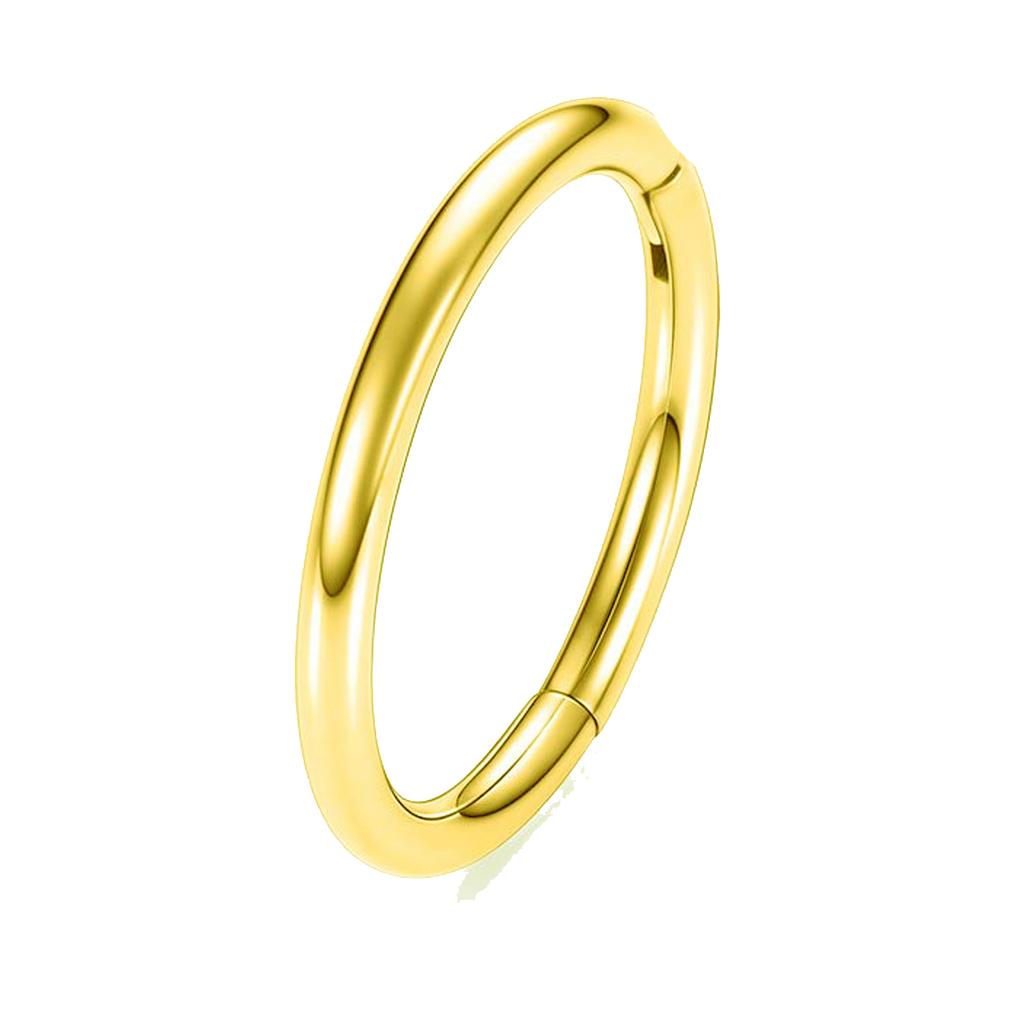 0.8mm 20G Hinged Nose Ring Hoop Septum Hoop Conch Daith Helix Lip Ring Hoops Rook Tragus Ring Cartilage Earring Pirecing Jewelry