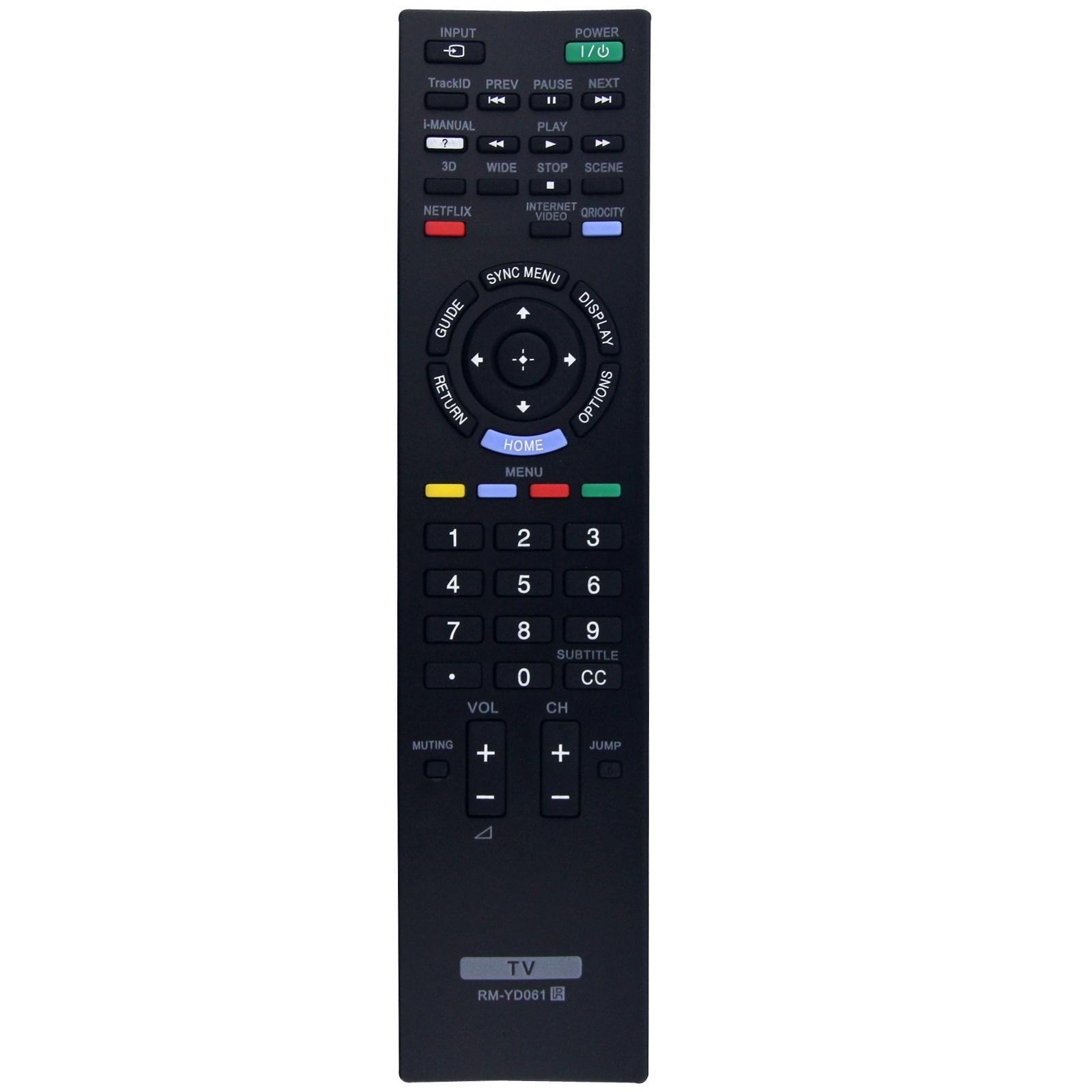 RM-YD061 For Sony TV IR Remote Control10m Range Infrared Controller Replacement