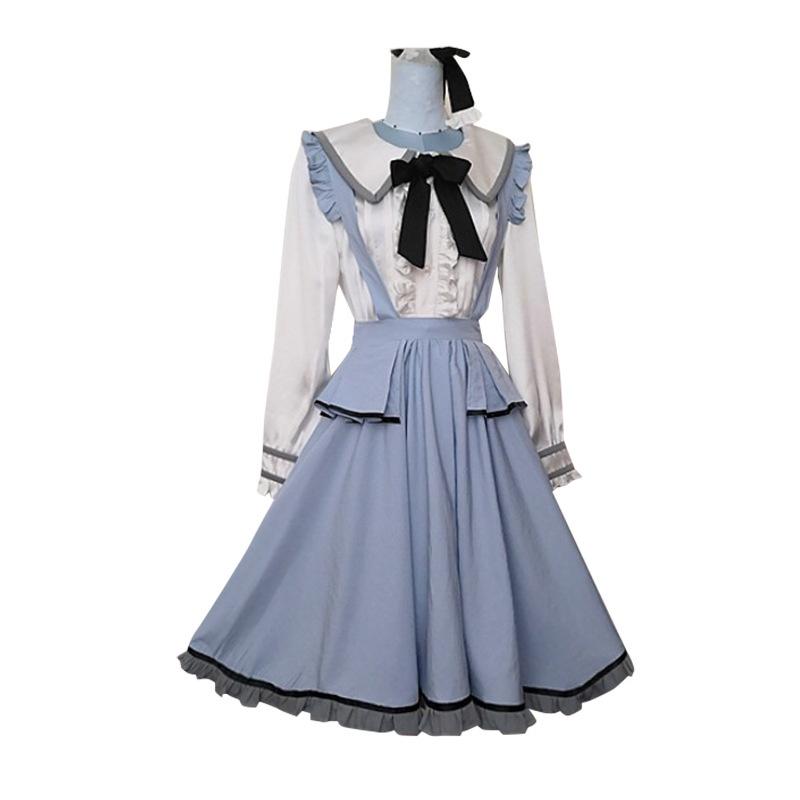 Sekai Project Colorful Stage Hatsune Miku Akiyama Mizuki Maid Cosplay Clothing