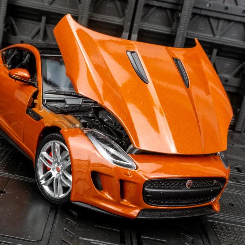1:24 scale Jaguar F-type coupe alloy car model two-door coupe metal ornaments adult collectibles gifts for friends children toy