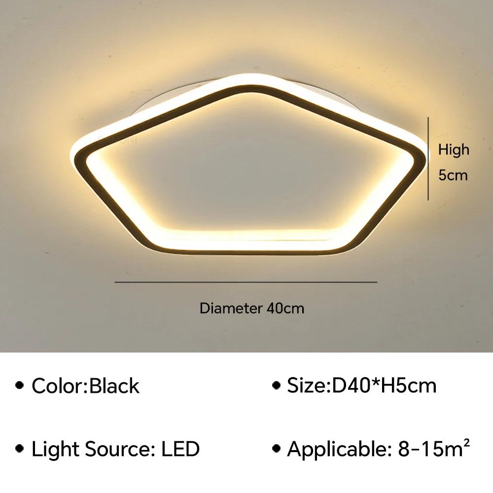 Modern LED Ceiling Lamp For Living Dining Bedroom Study Aisle Balcony Chandelier Indoor Home Decoratioan Lighting Fixture Luster