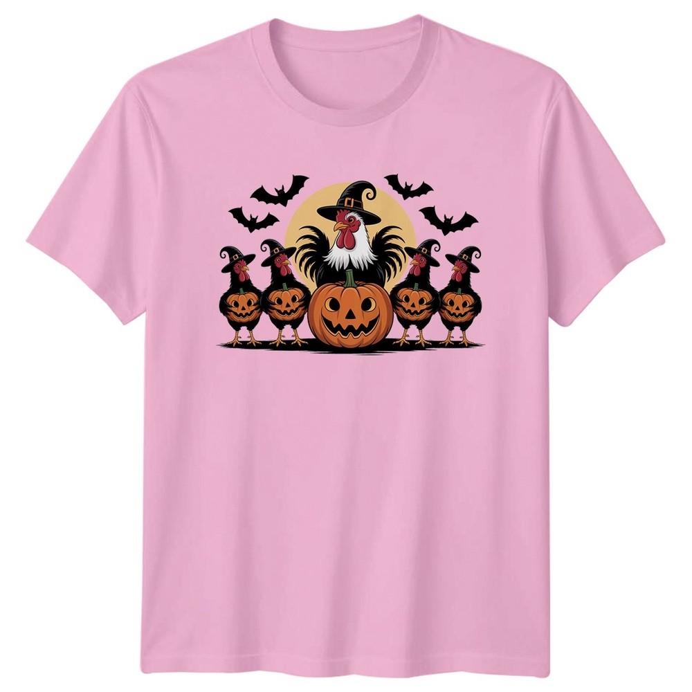 Trick Or Treat Chicken Witch TShirt Halloween Chicken Gift For Him And Her