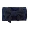 Children's Unisex Hair Accessories Big Knotted Bow Headband Nylon Fabric Baby Headdress Stockings Washable Eco-Friendly All