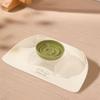 Waterproof Cat Bowl Mat PU Leather Dog Food Pad Easy To Clean Pet Anti Spill Placemat  Puppy