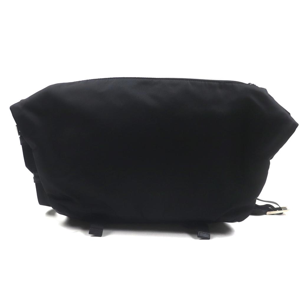 PRADA Shoulder Bag Testo Montagna black Test mens 2VH021 Used