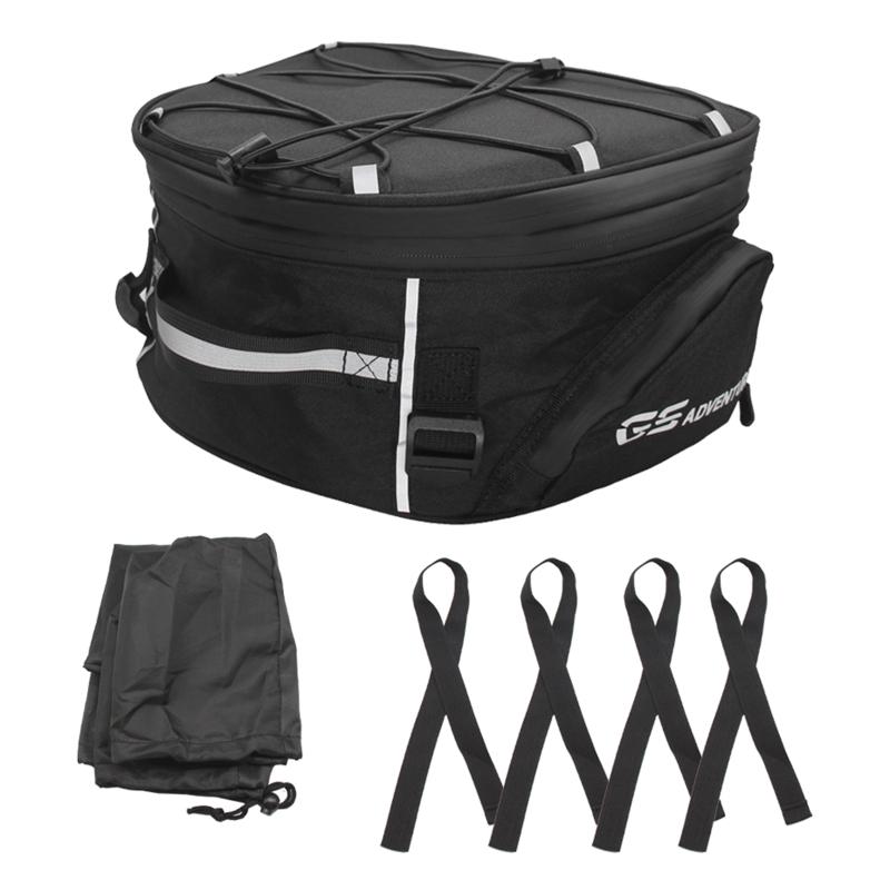 Motorcycle Tail Bag Rear for Bag with Waterproof Rain Cover for 50GS 00GS F850 F750GS