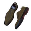 Mode Britischer Stil Echtes Leder Kuhveloursleder Oxfords Schuhe Elegant Gesellschaftlich Männlich Hochzeit Business Kleiderschuhe