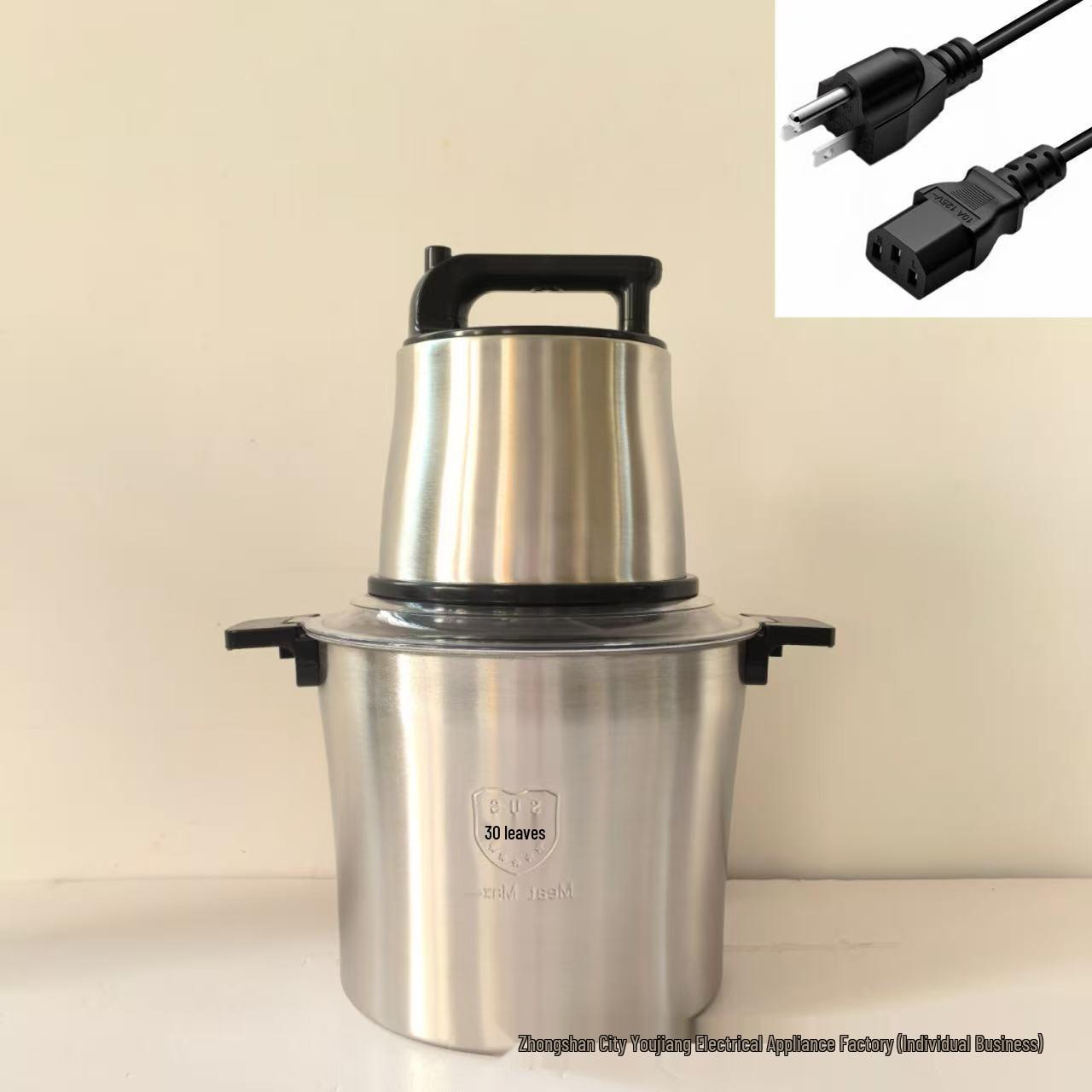 Машина для фуфу: Электрическая мясорубка и многофункциональный кухонный комбайн 6 л / 8 л / 12 л