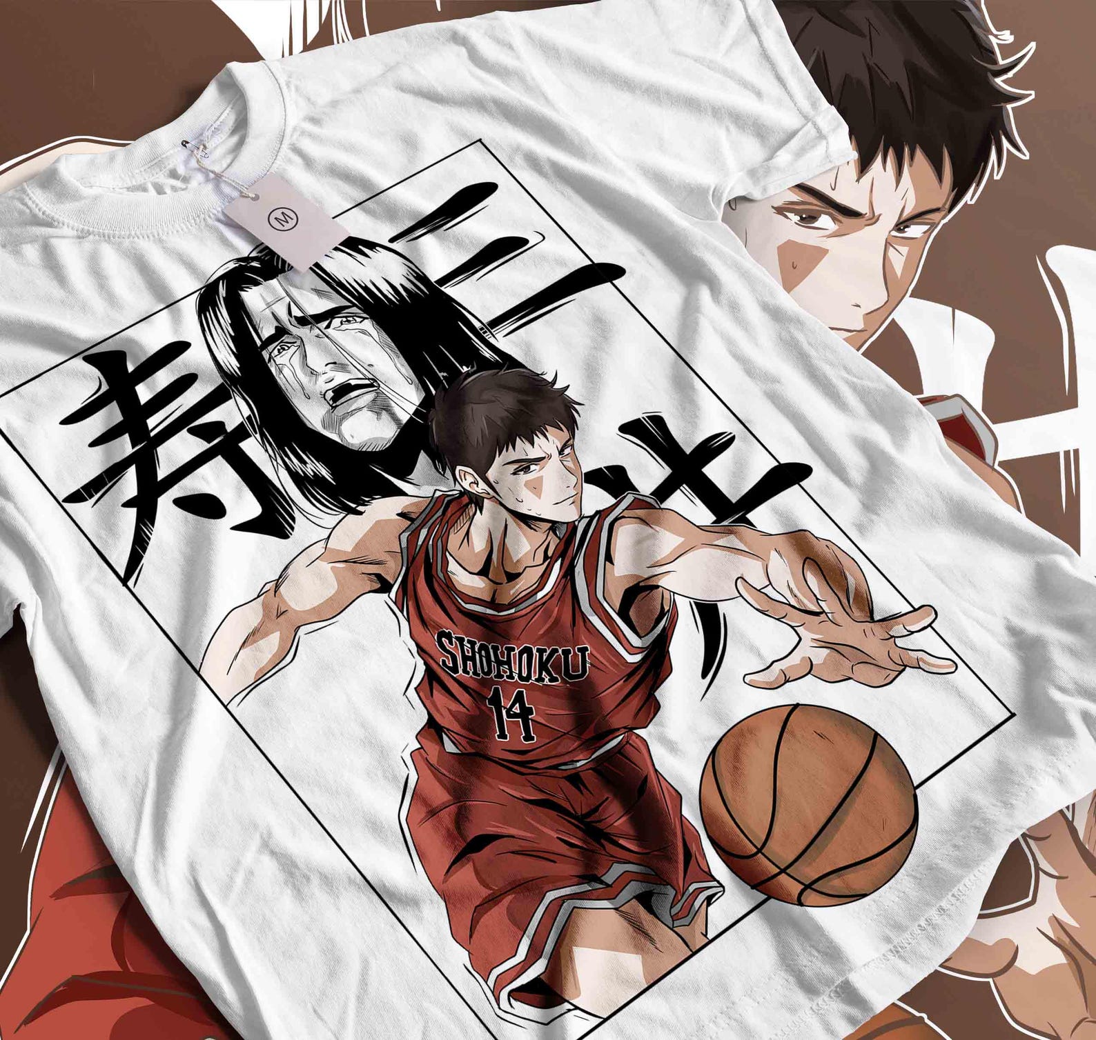 Unisex Tshirt, Sport 90s Anime Lovers, Basketball Anime Tshirt, Otaku Ropa, Graphic Anime Unisex Shirt 4XL