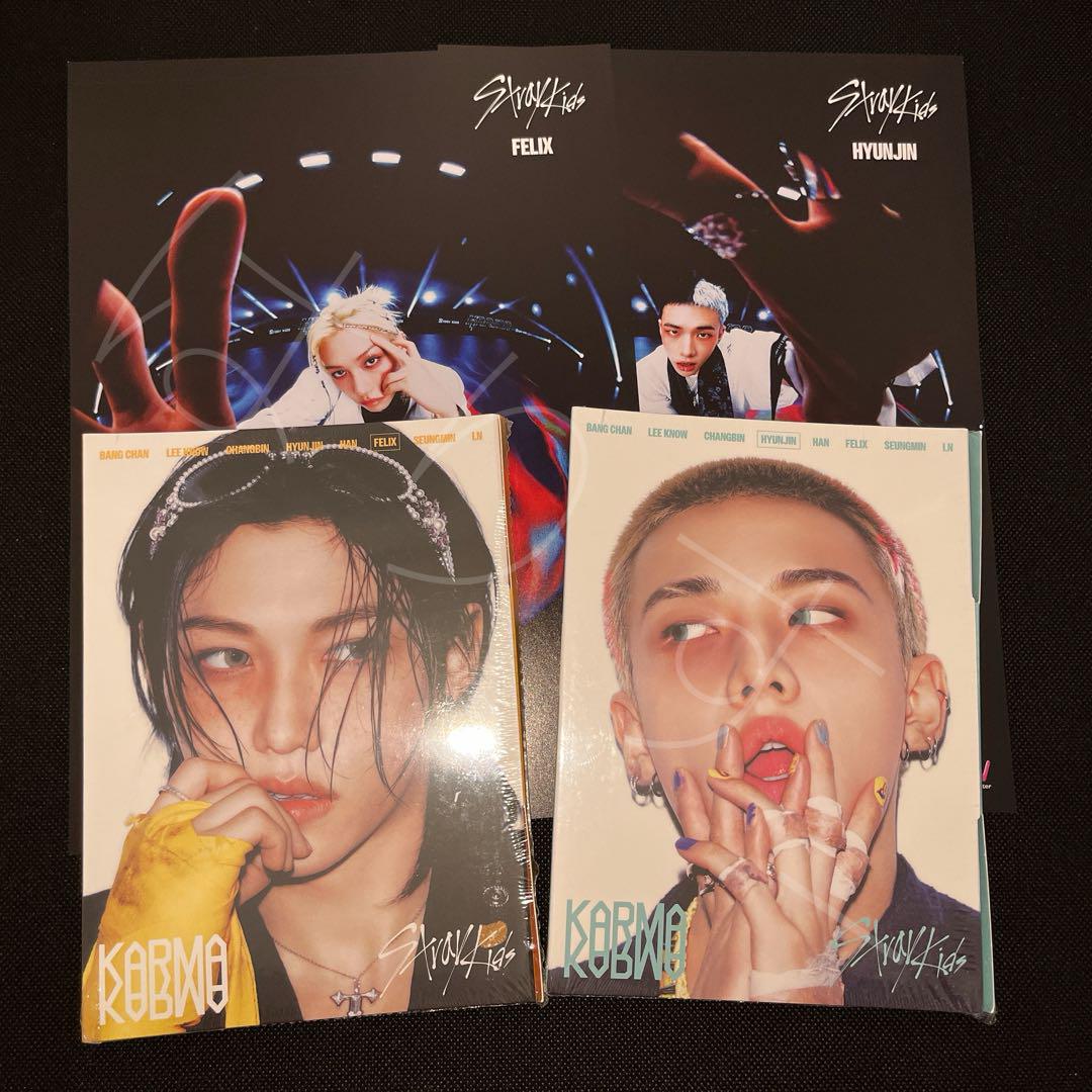 

[USED] Stray Kids Felix Hyunjin Accordion KARMA