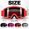 Enclosed Wind Glasses with Broad Lens and Head Band to Help Cover the Eye Area from Wind and Suspended Outdoor Dust