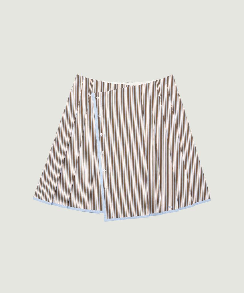 Grove Sena Midi Skirt (Brown)
