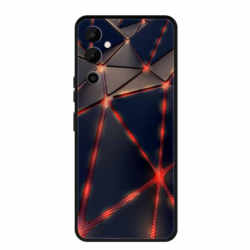 Cover For Tecno Pova Neo2 Case Fashion Soft TPU Silicone Back Cover For Tecno Pova Neo 2 Cases Bumper Coque Cat Fundas Neo2 LG6n