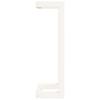 Wall-mounted bathroom towel rack for bathroom, kitchen, hotel - easy to install, solid pine wood with free installation 23 x 18 x 60 cm