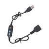 Small USB Timer Cord with 12 Hour Recycling Function Simple Operation Suitable for Lighting and Ventilation Systems