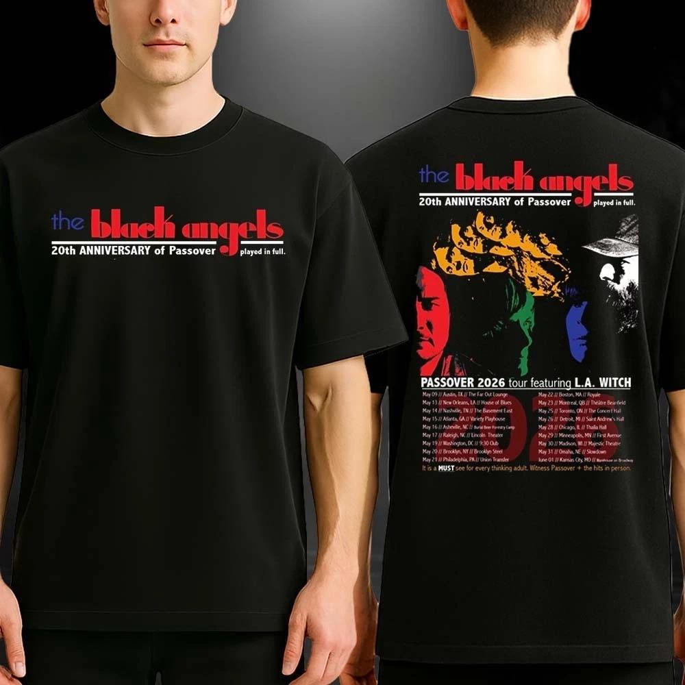 The Black Angels Passover 20th Anniversary Tour 2026 T-Shirt 4XL