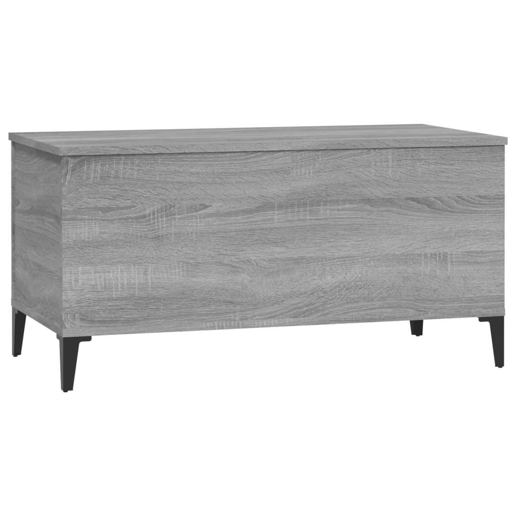  Coffee Table, Grey Sonoma Oak, 90x44.5x45 Cm