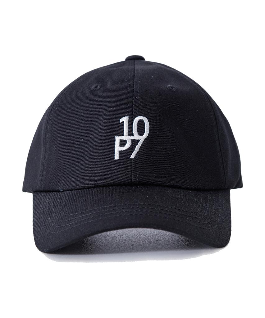 TEN PAST SEVEN Unstructured Symbol Cap - Black