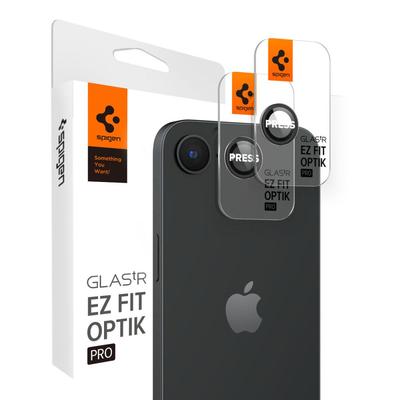 Kameraskydd Spigen Optik Pro Glas.tr Ez Fit Kameraskydd 2-pack iPhone 16E Svart