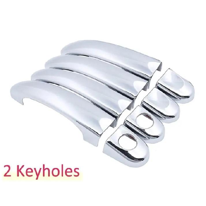For Volkswagen VW Touran Caddy T5 Transporter 2003 2004-2015 ABS Chrome Door Handle Cover Trims Sticker Car Styling Accessories