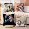 Anime G-Golden T-Time Ahornblatt Design Kissenbezug Fröhliche Herbsternte Dekor Feiertagsdekor Kissenbezug