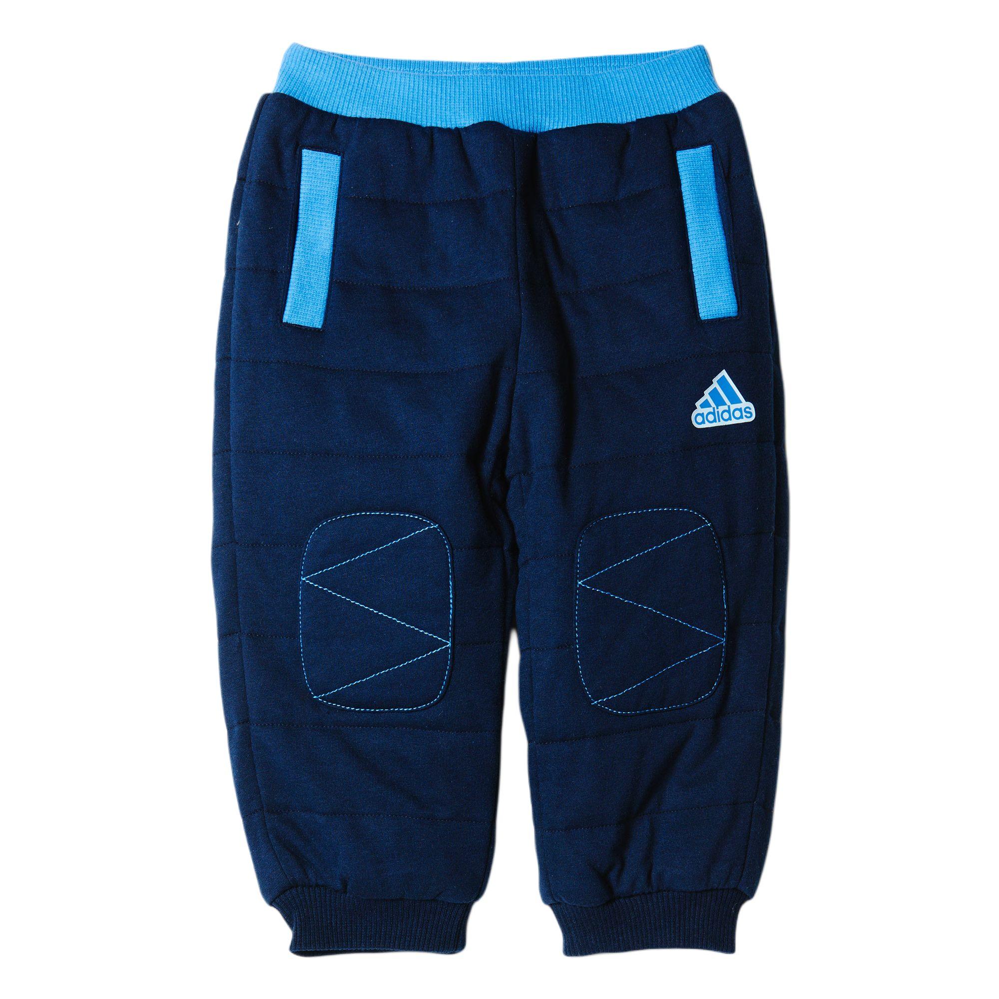 Infant And Toddler Adidas Knitted Sweatpants Navy AZ8584 80