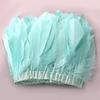 Flowing Fabric Strips & Colored Goose Feather Ribbon for Wedding Dress DIY and Crafting Accessories
