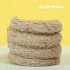 1m Plush Rabbit Hair Twisting Rod Color Fur Ribbon Tapes Rod DIY Gift Plush Twist Wire Stick Dog Toy Handmade Sewing Accessories