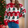 Christmas New Autumn/Winter Casual Knitted Woolen Women's Trendy Loose Soft Glutinous Hoodie 3514 KTB