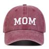 DAD MOM Embroidered Baseball Hat Men's and Women's Retro Vintage Fashion Couple Hat Hip Hop Hat