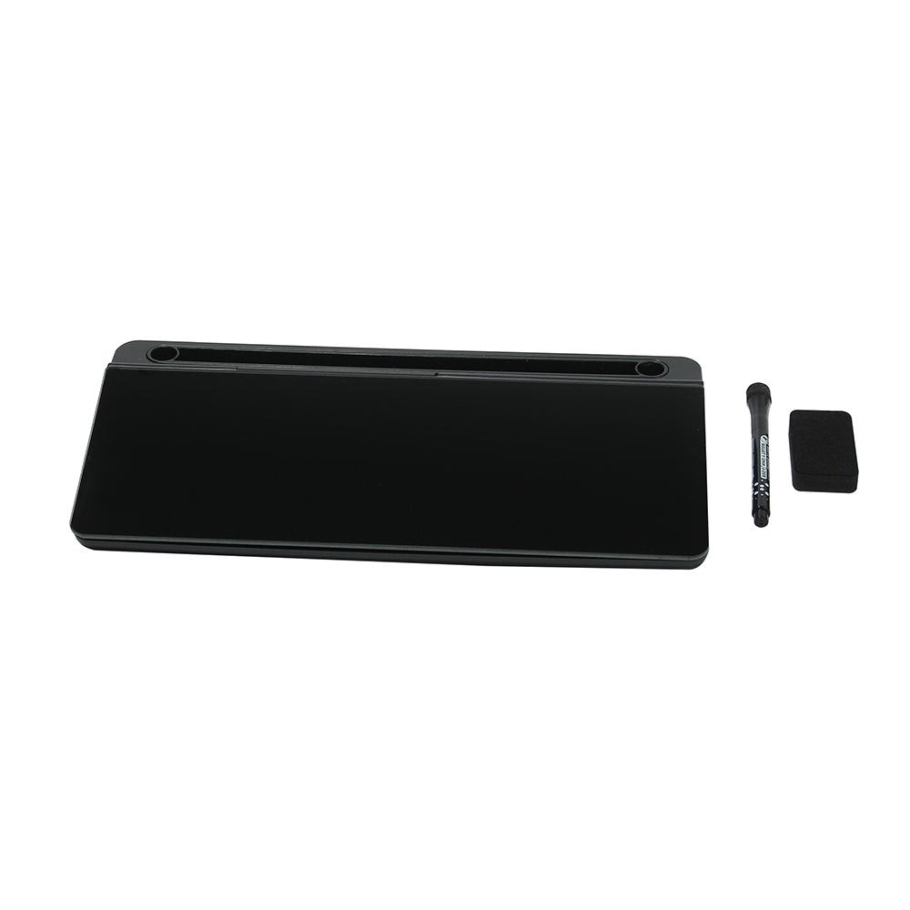 Desktop Glass Whiteboard with Invisible Storage