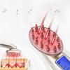 Electric Scalp Care Massaging Comb with Light Therapy and Hair Growth Applicator