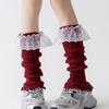 Harajuku Foot Warmers Warm Knit Bubble Socks Japanese Boot Socks  for Women & Girls