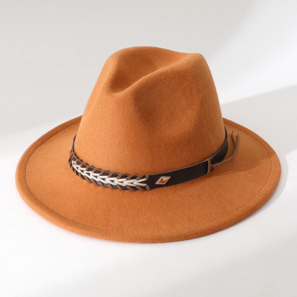 Best-selling vintage jazz hat British-style versatile party street-style western cowboy hat for men and women