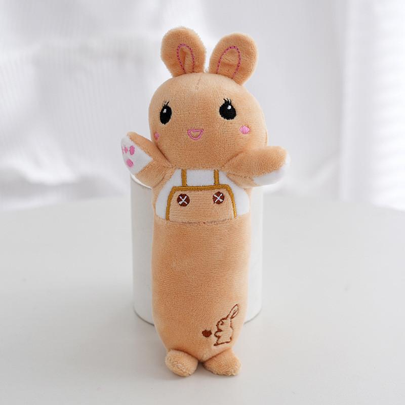 

Чарівний плюшевий кролик, довга подушка для сну, обіймальна лялька для дівчаток, друг для сну коричневий