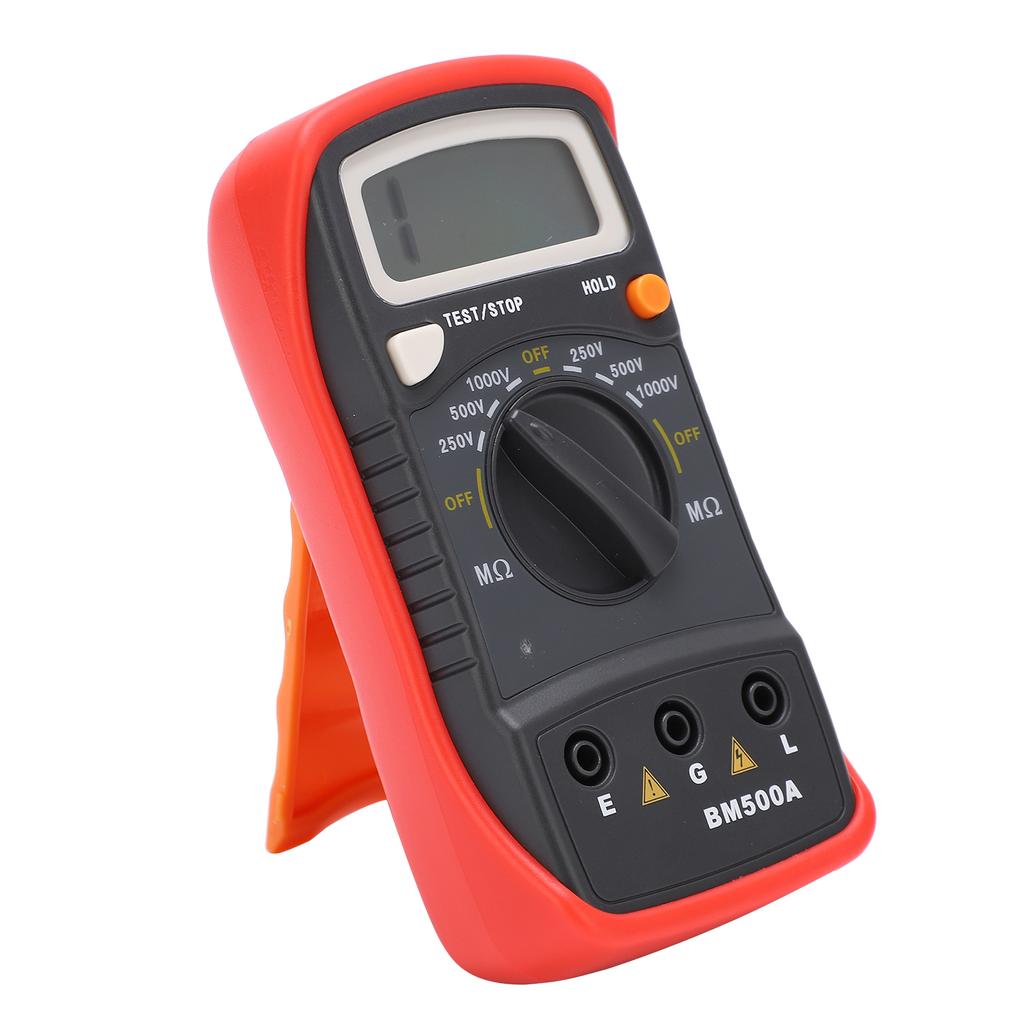 BM500A 1000V LCD Resistance Tester Digital Insulation Resistance Meter Megohm Meter