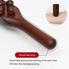 59 Beads Universal Back Massage Tendons Scraping Stick Point Treatment Gua Sha Relax Therapy Tool Abdominal Massager(Plastic)