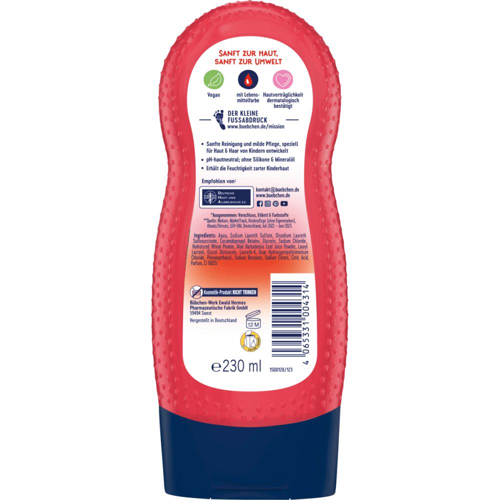 Bubchen Kids Shampoo & Shower Gel 2in1 Ice Cream Monster 230ml
