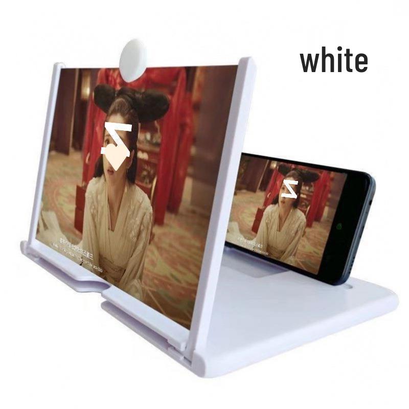 Ultra Clear 3-Lens Mobile Phone Screen Magnifier with Eye Protection, 4 Blue Light HD, Vertical/Horizontal Display, 6 Screens