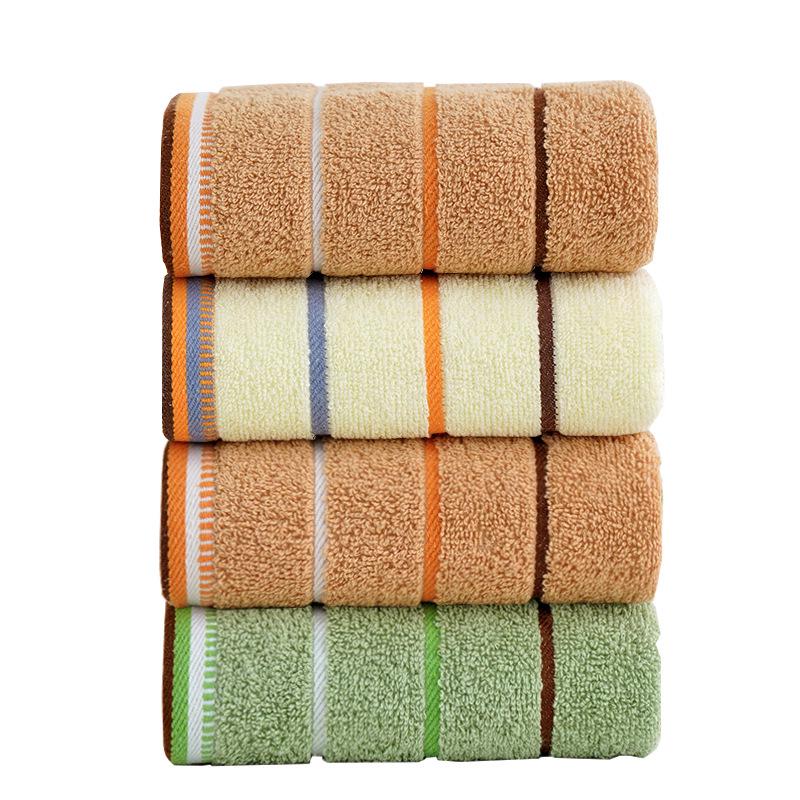 Thickened Water-Absorbent Soft Face Wash Towel - Solid Color
