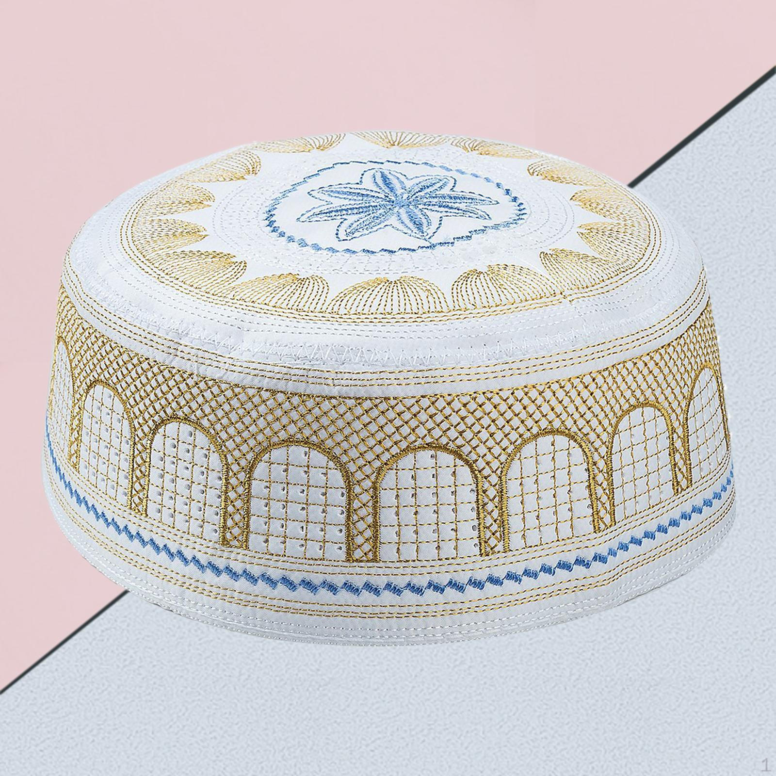 Мужская молитвенная шапка Структурированная турецкая шапочка Топи Подарок для мужчин, Дышащая и удобная