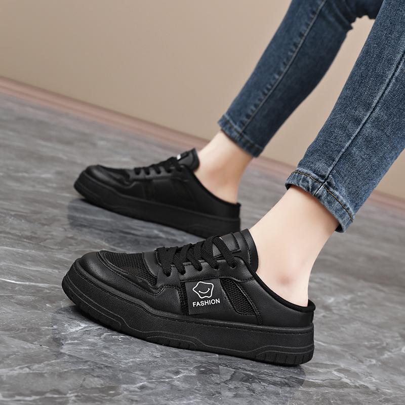 Women Summer Sandals Beige Clogs Casual Girl Slippers Backless Sneakers Black Casual Sport Sandals