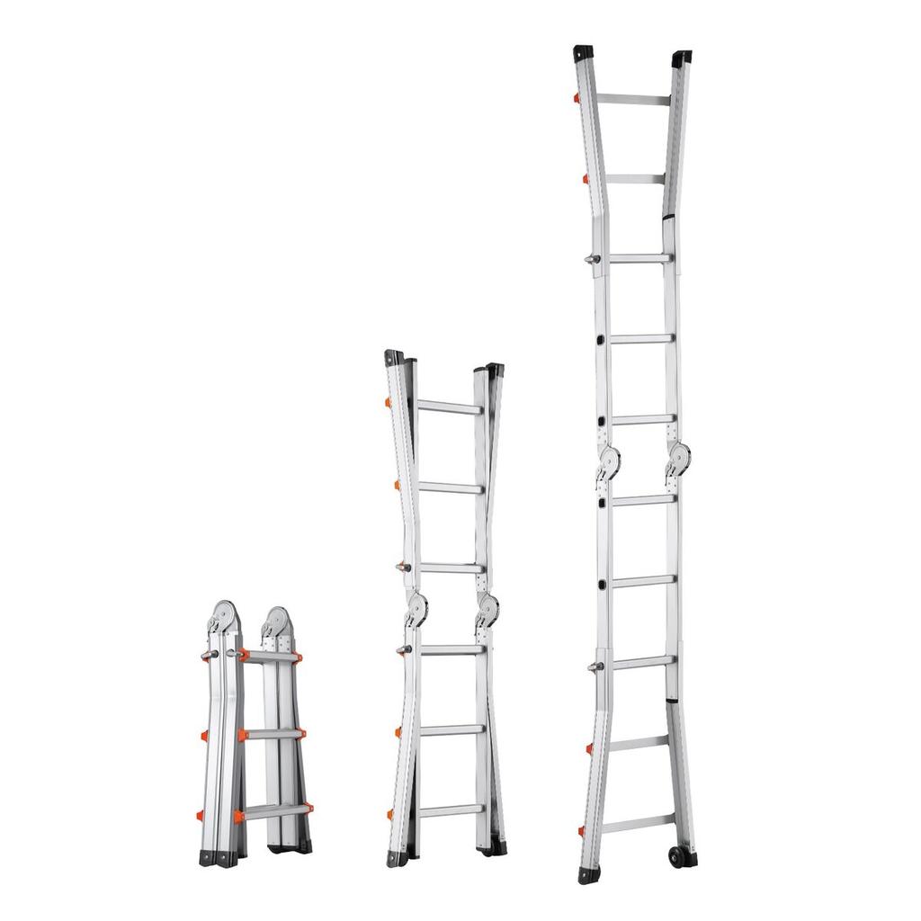 Telescoping Ladder A Frame 10 FT Extension Multi-Function for Homework
